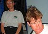 (left) Mathias Funke, soundman/live-mixer of mikeburn and friends with his assistant Rory Kingsland